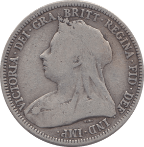 1893 SHILLING ( FINE ) 5 - SHILLING - Cambridgeshire Coins