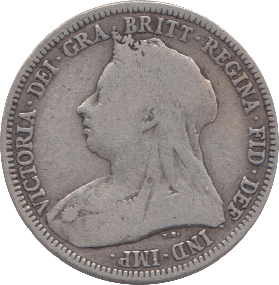 1893 SHILLING ( FINE ) 5 - SHILLING - Cambridgeshire Coins