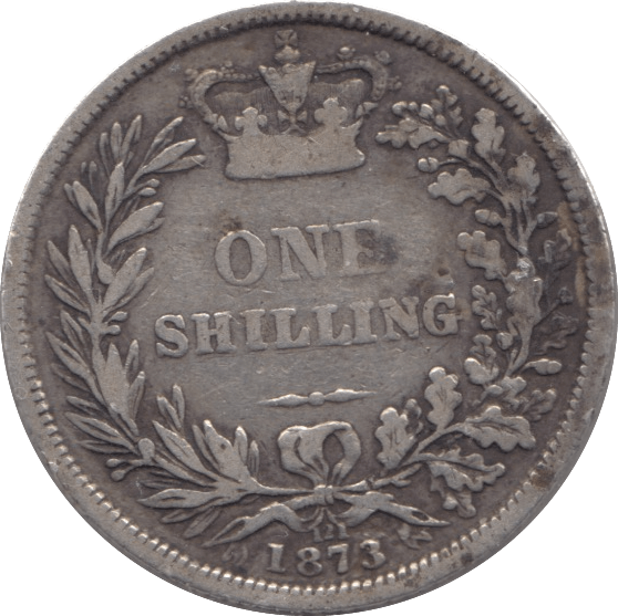 1893 SHILLING ( FINE ) DIE 121 - Shilling - Cambridgeshire Coins