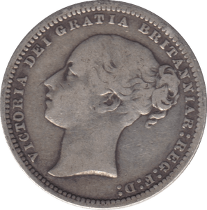 1893 SHILLING ( FINE ) DIE 121 - Shilling - Cambridgeshire Coins