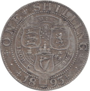 1893 SHILLING ( GF ) 14 - Shilling - Cambridgeshire Coins