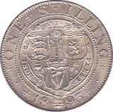 1893 SHILLING ( UNC ) B - Shilling - Cambridgeshire Coins