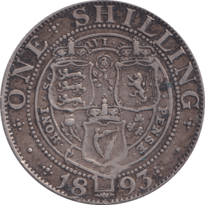 1893 SHILLING ( VF ) - Shilling - Cambridgeshire Coins