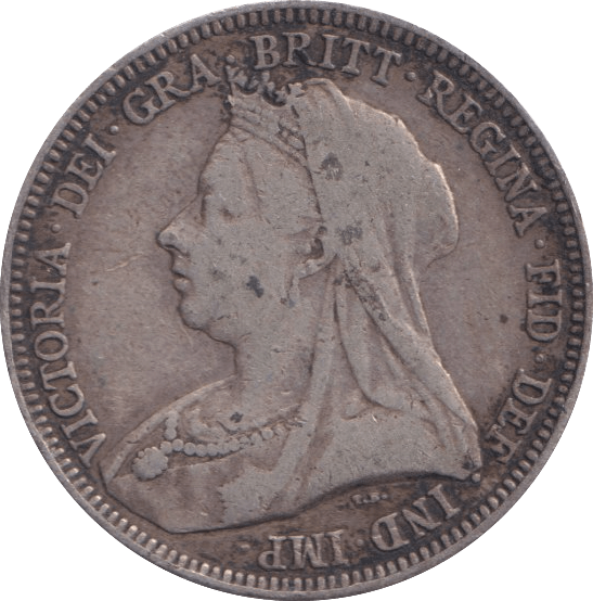 1893 SHILLING ( VF ) - Shilling - Cambridgeshire Coins