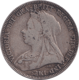 1893 SHILLING ( VF ) - Shilling - Cambridgeshire Coins