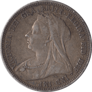 1893 SHILLING ( VF ) - Shilling - Cambridgeshire Coins