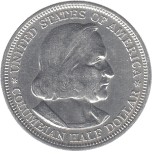 1893 SILVER HALF DOLLAR USA - SILVER WORLD COINS - Cambridgeshire Coins