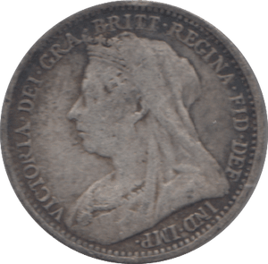 1893 SILVER THREEPENCE ( FAIR ) - Threepence - Cambridgeshire Coins