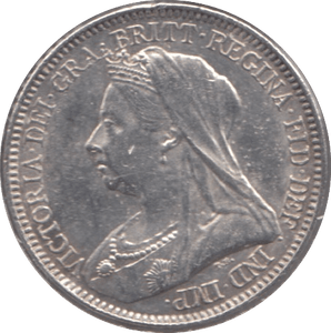 1893 SIXPENCE ( AUNC ) - Sixpence - Cambridgeshire Coins
