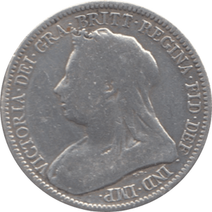 1893 SIXPENCE ( FINE ) 1 - Sixpence - Cambridgeshire Coins