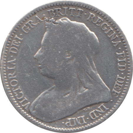 1893 SIXPENCE ( FINE ) 1 - Sixpence - Cambridgeshire Coins