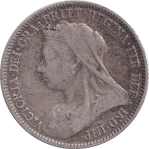 1893 SIXPENCE ( GF ) - Sixpence - Cambridgeshire Coins