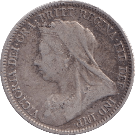 1893 SIXPENCE ( GF ) - Sixpence - Cambridgeshire Coins