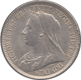 1893 SIXPENCE ( UNC ) 3 - Sixpence - Cambridgeshire Coins