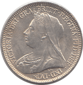 1893 SIXPENCE ( UNC ) - Sixpence - Cambridgeshire Coins
