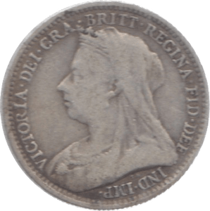 1893 THREEPENCE ( FINE ) - Threepence - Cambridgeshire Coins