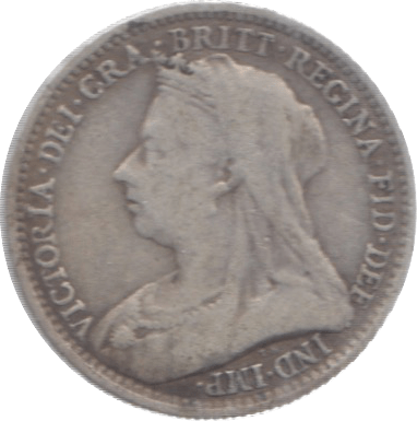 1893 THREEPENCE ( FINE ) - Threepence - Cambridgeshire Coins