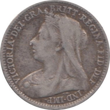 1893 THREEPENCE ( FINE ) - Threepence - Cambridgeshire Coins