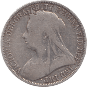 1893 TWO SHILLINGS ( FINE ) - Florin - Cambridgeshire Coins