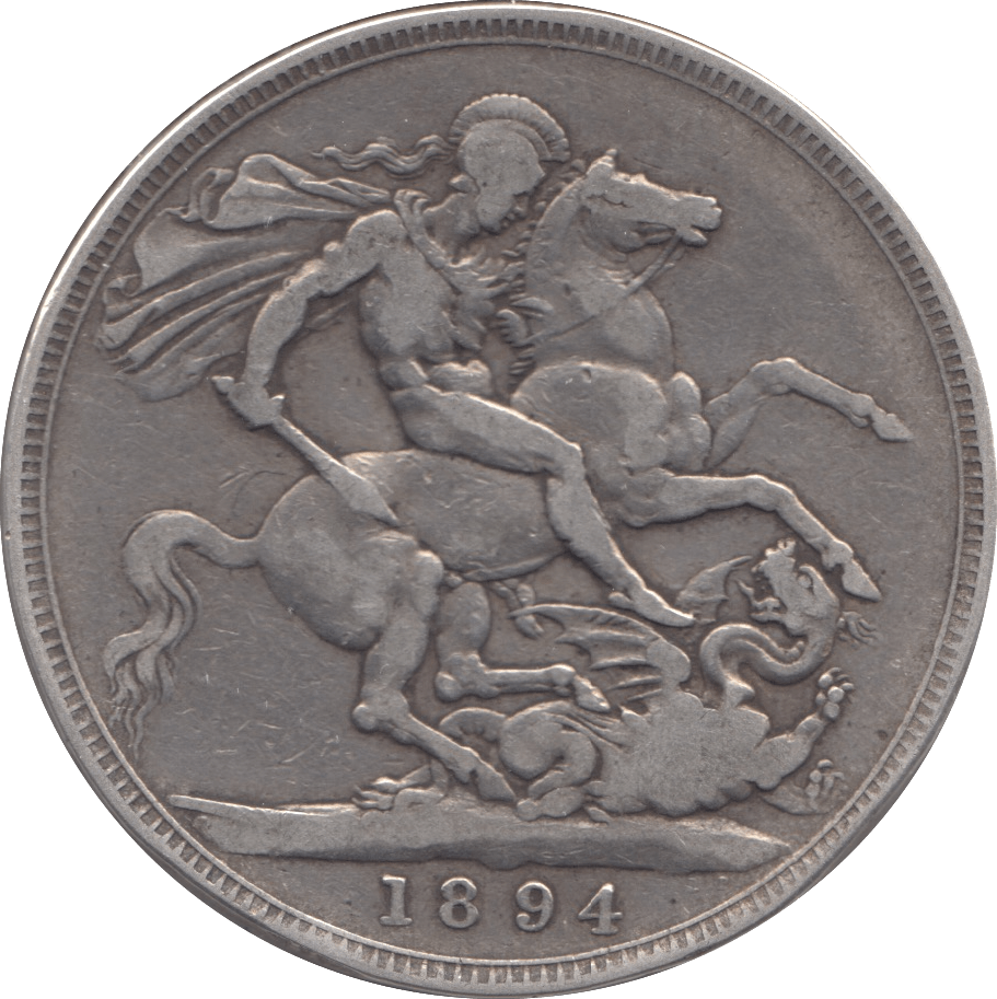 1894 CROWN ( FINE ) 6 - CROWN - Cambridgeshire Coins