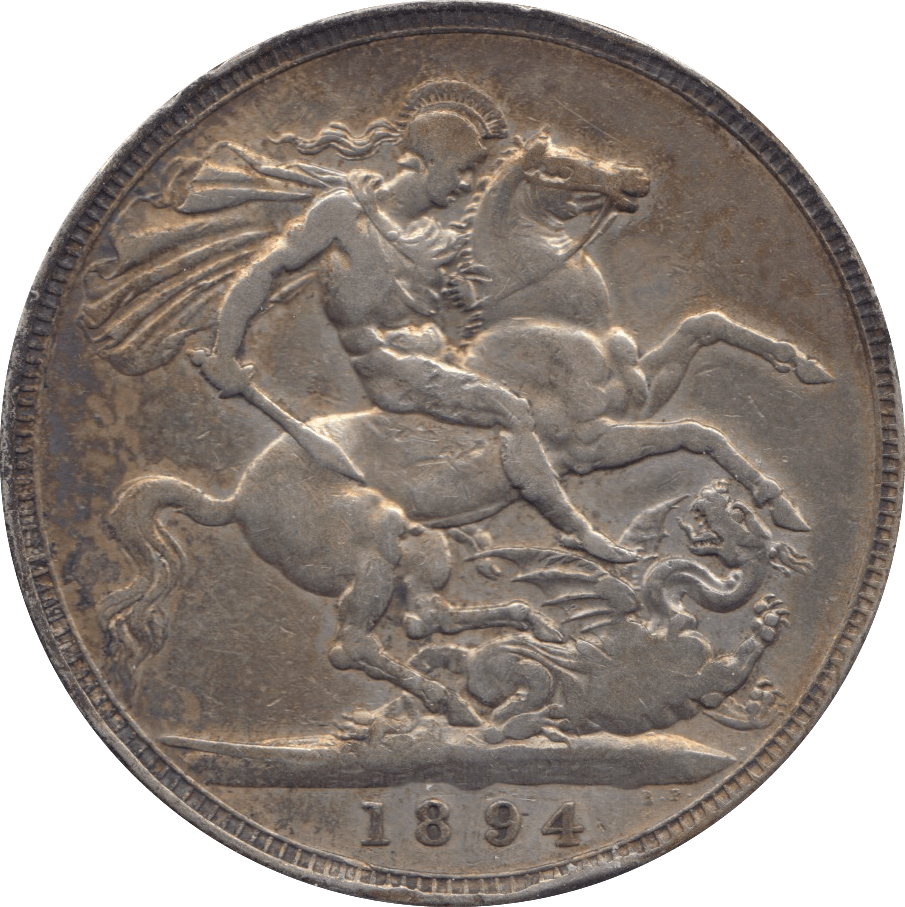 1894 CROWN ( FINE ) LV11 2 - Crown - Cambridgeshire Coins