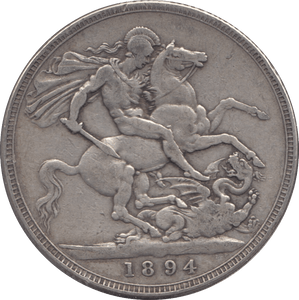 1894 CROWN ( GF ) 2 - Crown - Cambridgeshire Coins