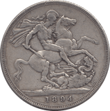 1894 CROWN ( GF ) 2 - Crown - Cambridgeshire Coins