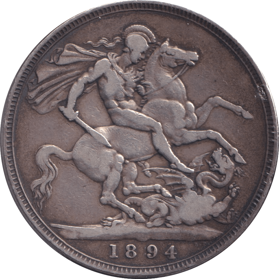 1894 CROWN ( GF ) - CROWN - Cambridgeshire Coins
