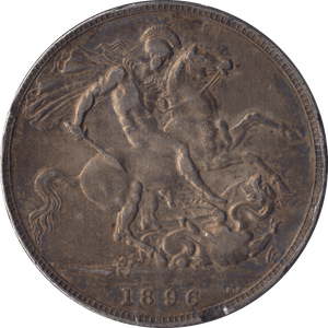 1894 CROWN ( GVF ) LX - CROWN - Cambridgeshire Coins