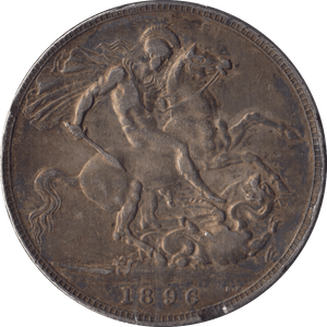 1894 CROWN ( GVF ) LX - CROWN - Cambridgeshire Coins