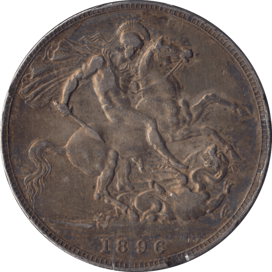 1894 CROWN ( GVF ) LX - CROWN - Cambridgeshire Coins
