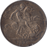 1894 CROWN ( GVF ) LX - CROWN - Cambridgeshire Coins