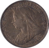 1894 CROWN ( GVF ) LX - CROWN - Cambridgeshire Coins