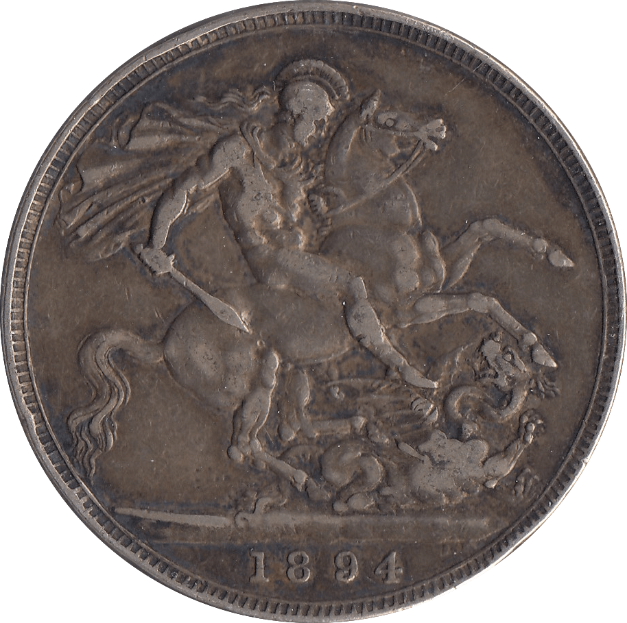 1894 CROWN ( VF ) - CROWN - Cambridgeshire Coins