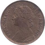 1894 FARTHING ( AUNC ) 18 - Farthing - Cambridgeshire Coins