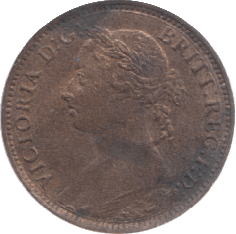 1894 FARTHING ( AUNC ) 18 - Farthing - Cambridgeshire Coins