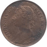 1894 FARTHING ( AUNC ) 18 - Farthing - Cambridgeshire Coins