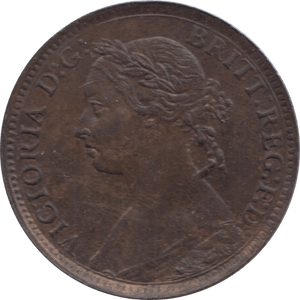 1894 FARTHING ( AUNC ) 1 - Farthing - Cambridgeshire Coins