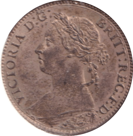 1894 FARTHING ( AUNC ) - Farthing - Cambridgeshire Coins