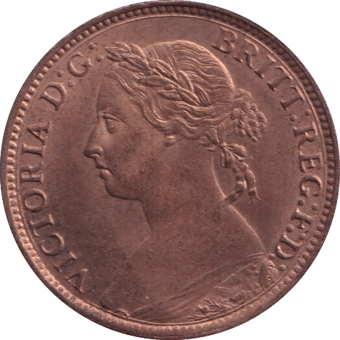 1894 FARTHING ( BU ) - Farthing - Cambridgeshire Coins