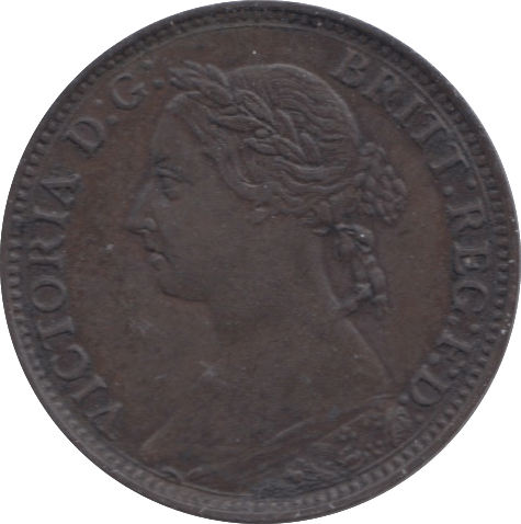 1894 FARTHING ( EF ) 23 - Farthing - Cambridgeshire Coins