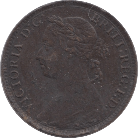 1894 FARTHING ( FAIR ) - Farthing - Cambridgeshire Coins