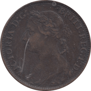 1894 FARTHING ( VF ) - Farthing - Cambridgeshire Coins
