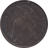 1894 FARTHING ( VF ) - Farthing - Cambridgeshire Coins