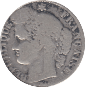 1894 FRANCE SILVER 50 CENTS - SILVER WORLD COINS - Cambridgeshire Coins