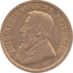 1894 GOLD 1/2 POND SOUTH AFRICA - Gold World Coins - Cambridgeshire Coins