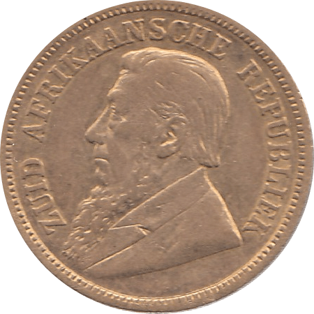 1894 GOLD 1/2 POND SOUTH AFRICA - Gold World Coins - Cambridgeshire Coins