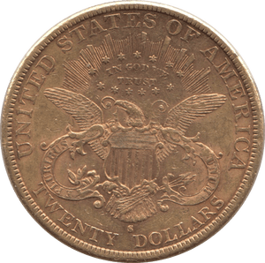1894 GOLD 20 DOLLARS USA - Gold World Coins - Cambridgeshire Coins