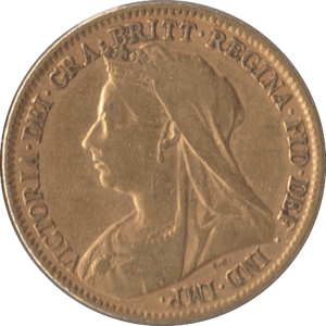 1894 GOLD HALF SOVEREIGN ( GVF ) 2 - Half Sovereign - Cambridgeshire Coins