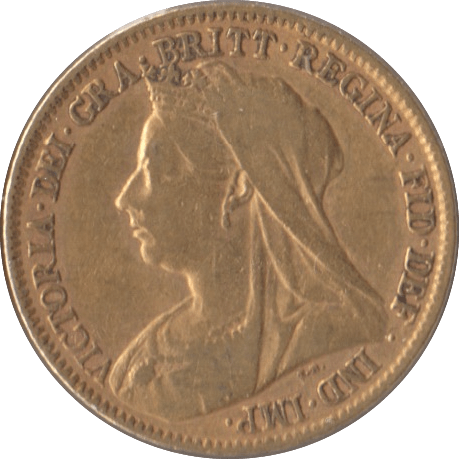 1894 GOLD HALF SOVEREIGN ( GVF ) 2 - Half Sovereign - Cambridgeshire Coins